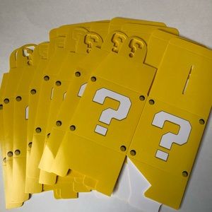 8 Mario Question Gift Box For Birthday Parties/ Party favors